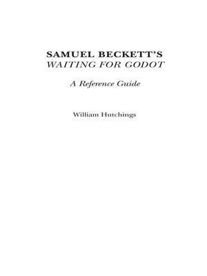 cover image of Samuel Beckett's Waiting for Godot